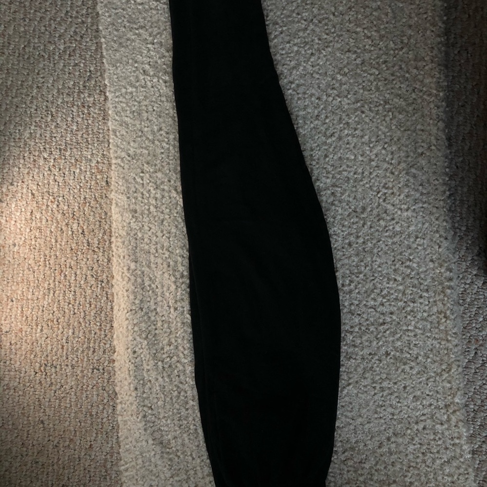 PINK Black Joggers/Sweatpants